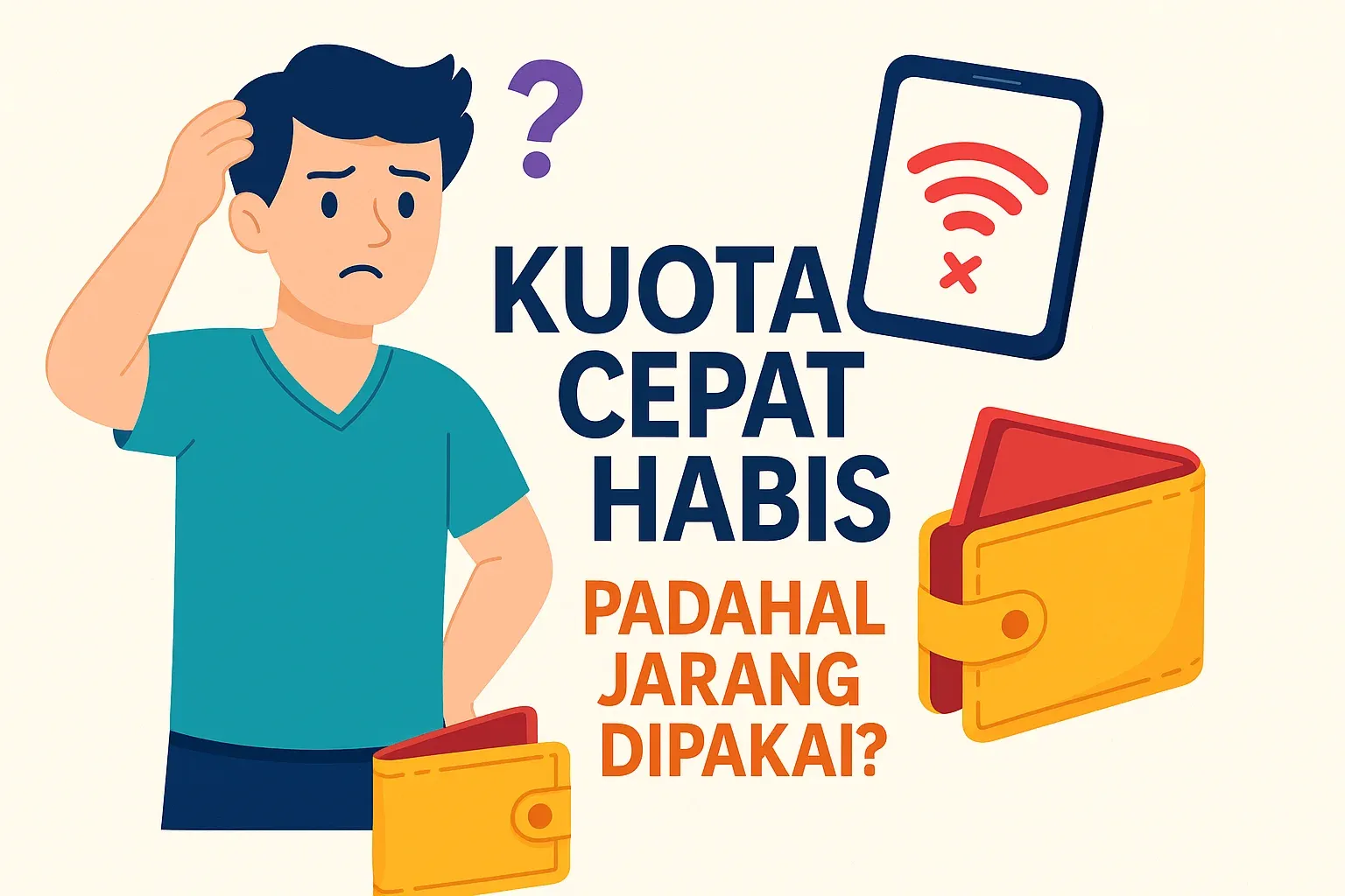 Kenapa Kuota Cepat Habis?