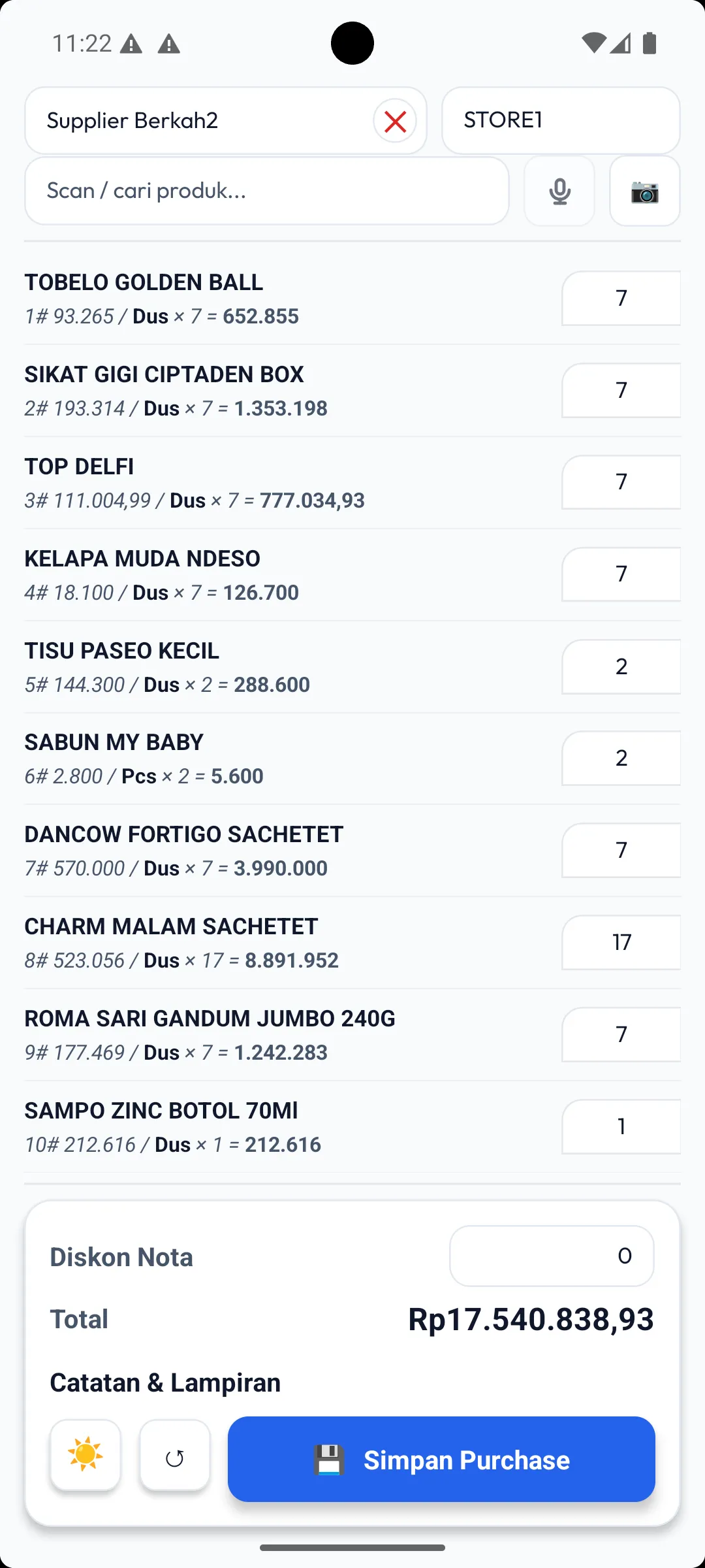 3 tambah pembelian light