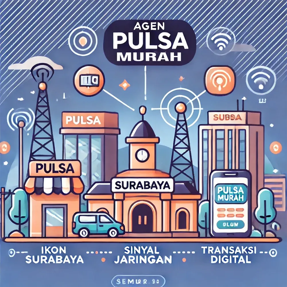 Agen Pulsa Murah di Surabaya