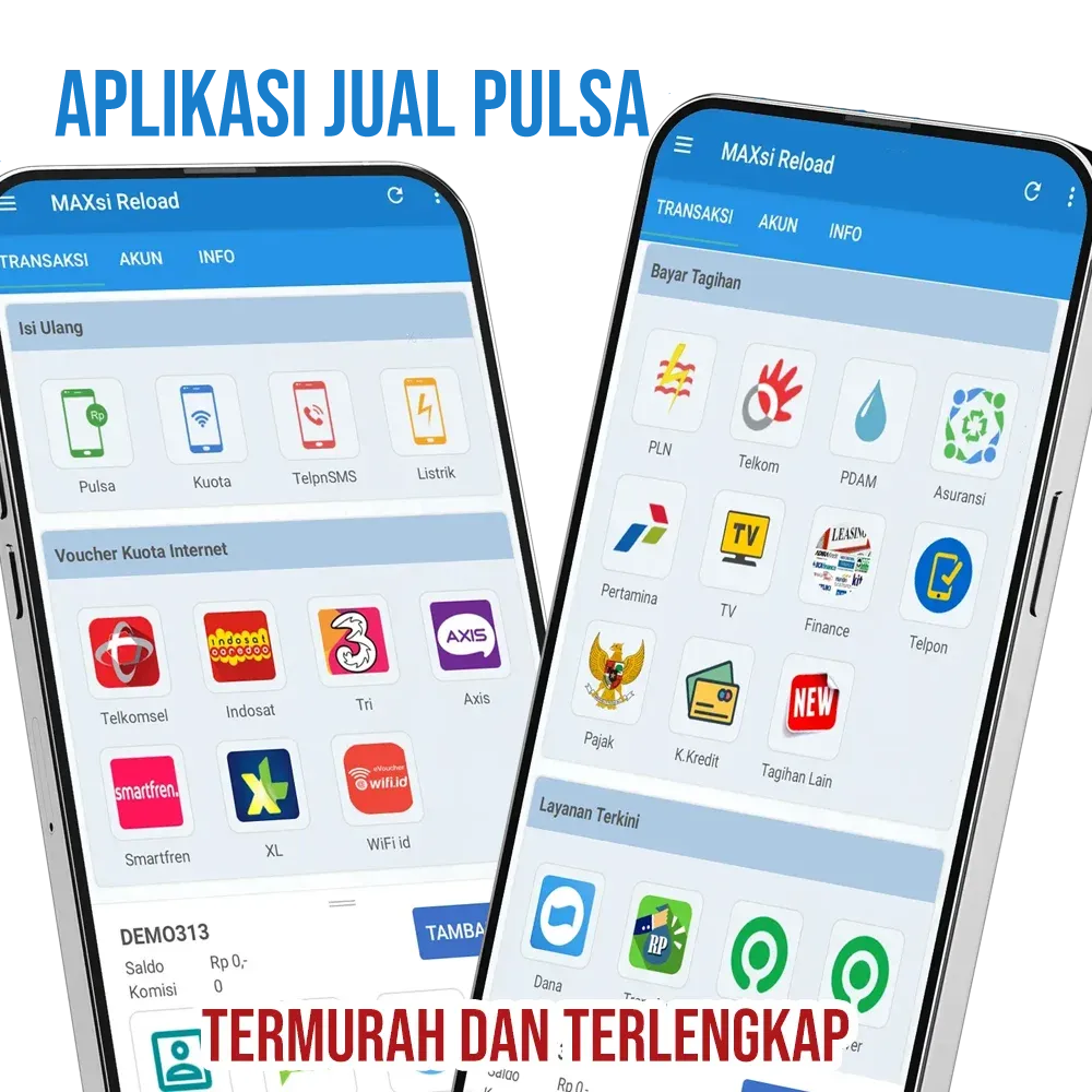 Aplikasi Jual Pulsa Termurah dan Terlengkap