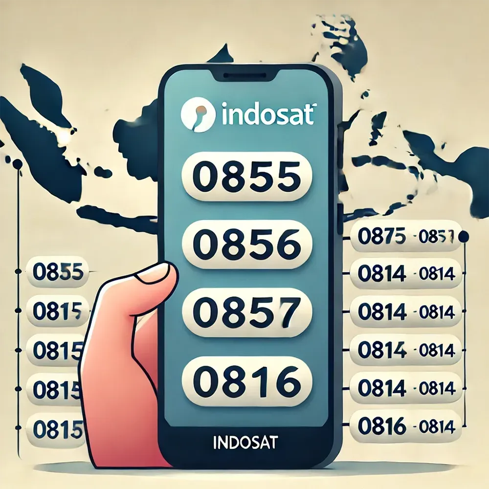 Ciri Awalan Nomor Indosat dan Daerahnya