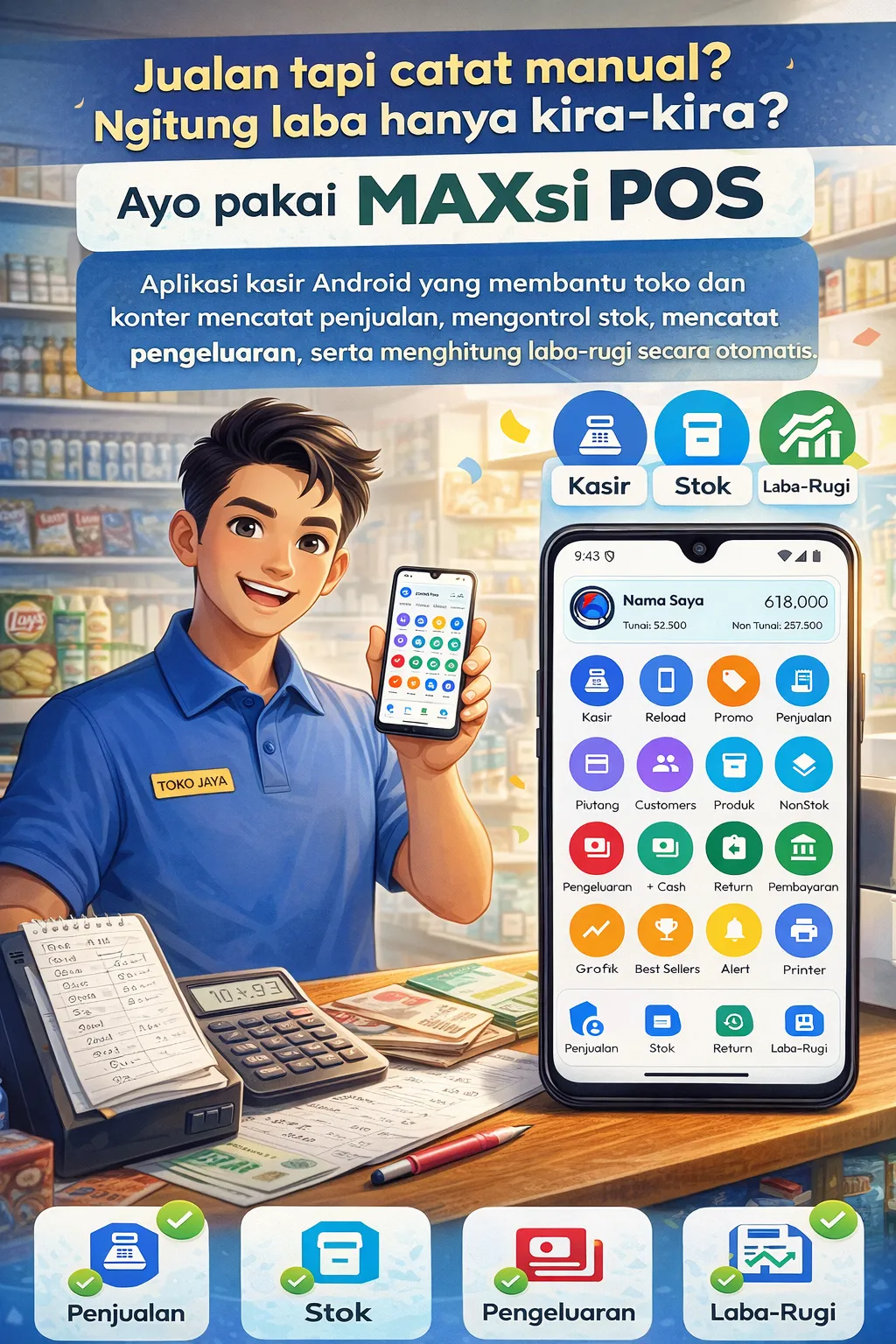 MAXsi POS Android POS App
