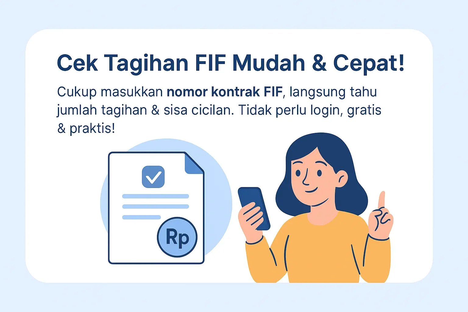Cek Tagihan FIF Online