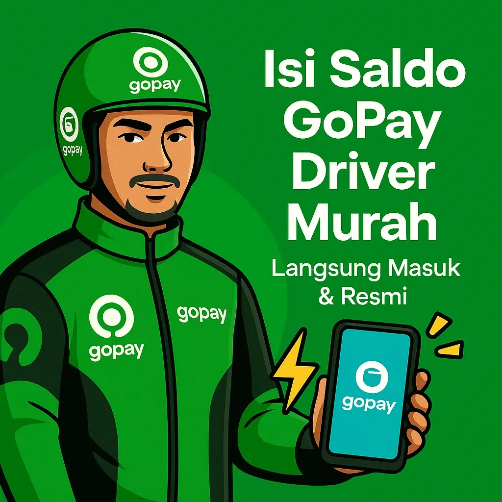 Top Up GoPay Driver Murah