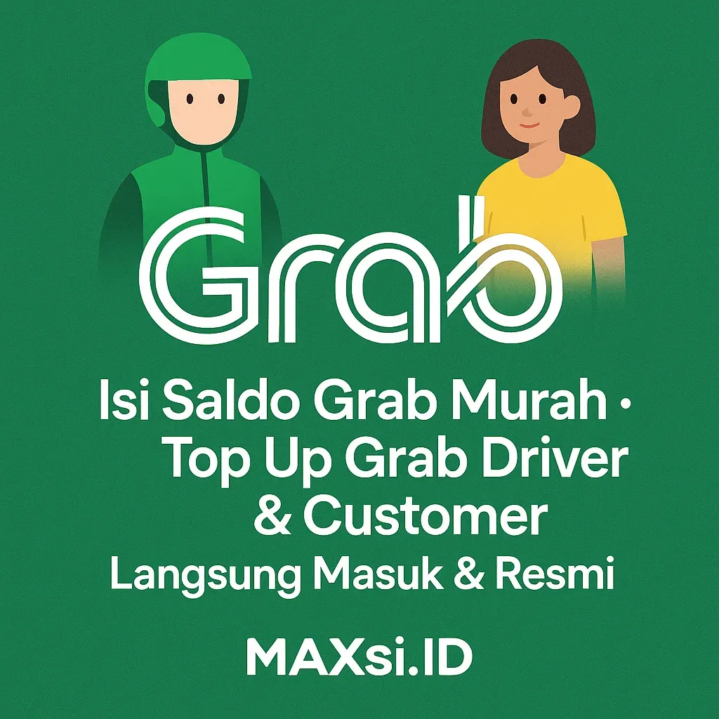 Top Up Saldo Grab Driver dan Customer