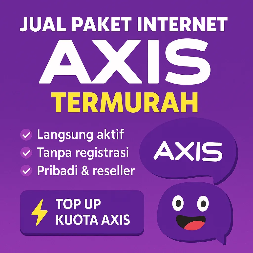 Top Up Kuota Axis Termurah