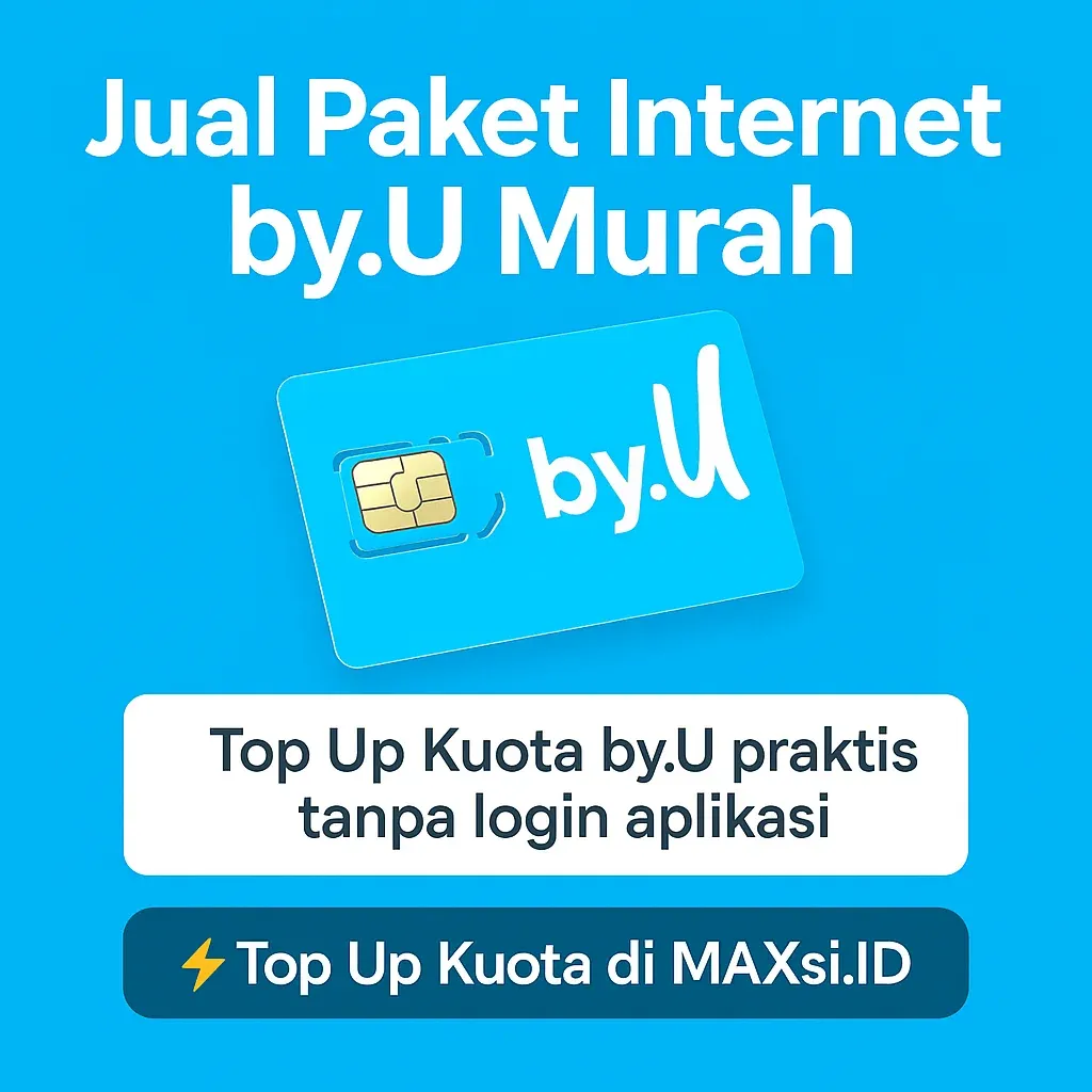 Top Up Kuota by.U Termurah