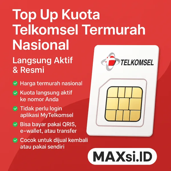 Top Up Kuota Telkomsel Termurah