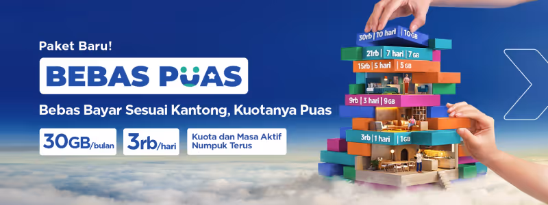 Produk Baru: Paket Data Kuota XL Bebas Puas