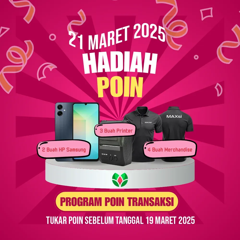 Program Poin Transaksi MAXsi Reload