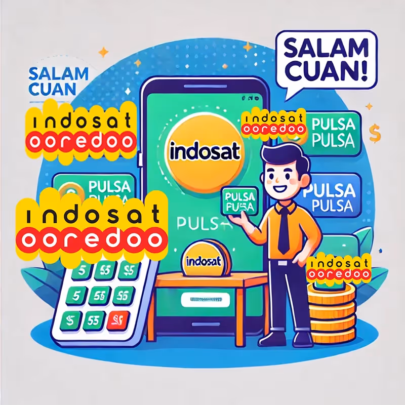 Pulsa Murah Indosat yang Siap untuk Dijual Kembali: Salam Cuan!