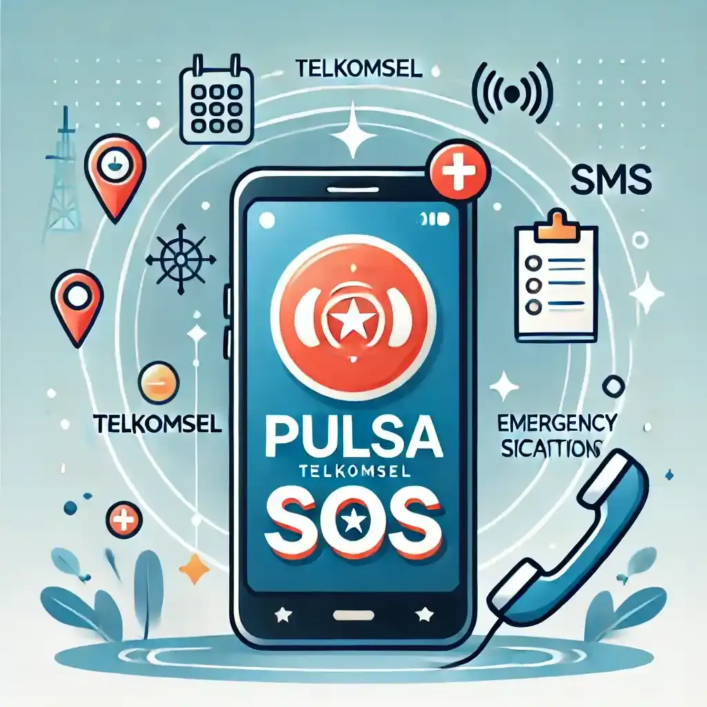 ILUSTRASI GAMBAR Pulsa SOS Telkomsel