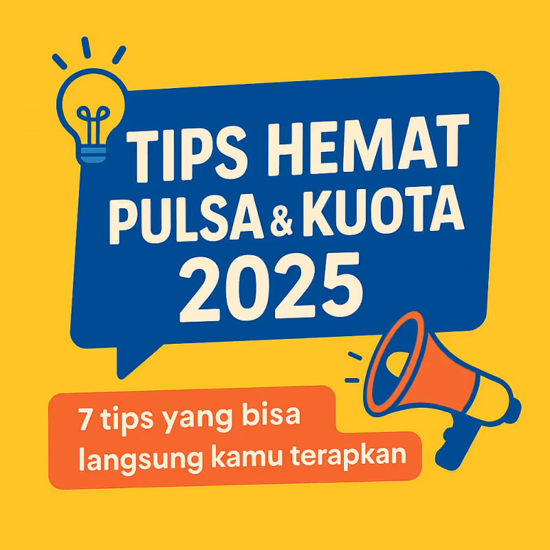 7 Tips Hemat Beli Pulsa & Kuota Internet di 2025 yang Jarang Orang Tahu
