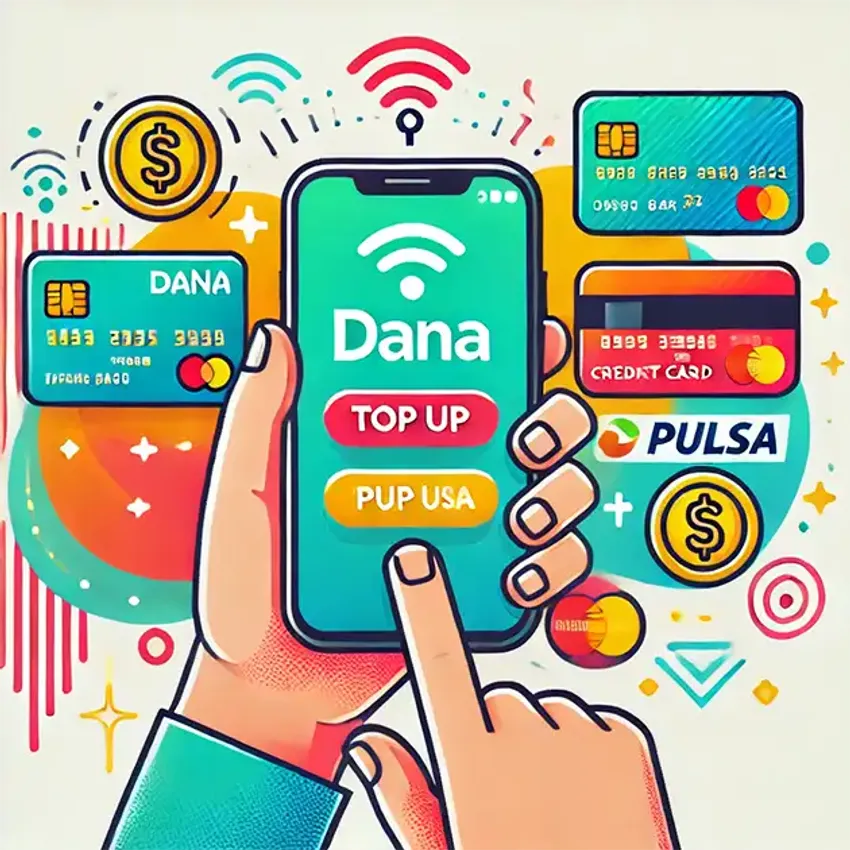 Cara Top Up Dana Pakai Pulsa, Gampang Banget!