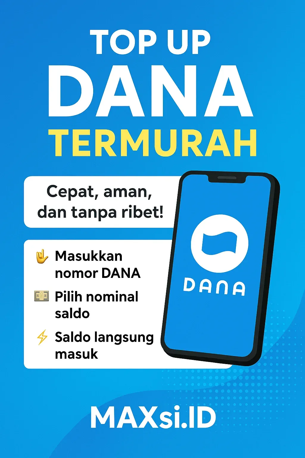 DANA wallet top up