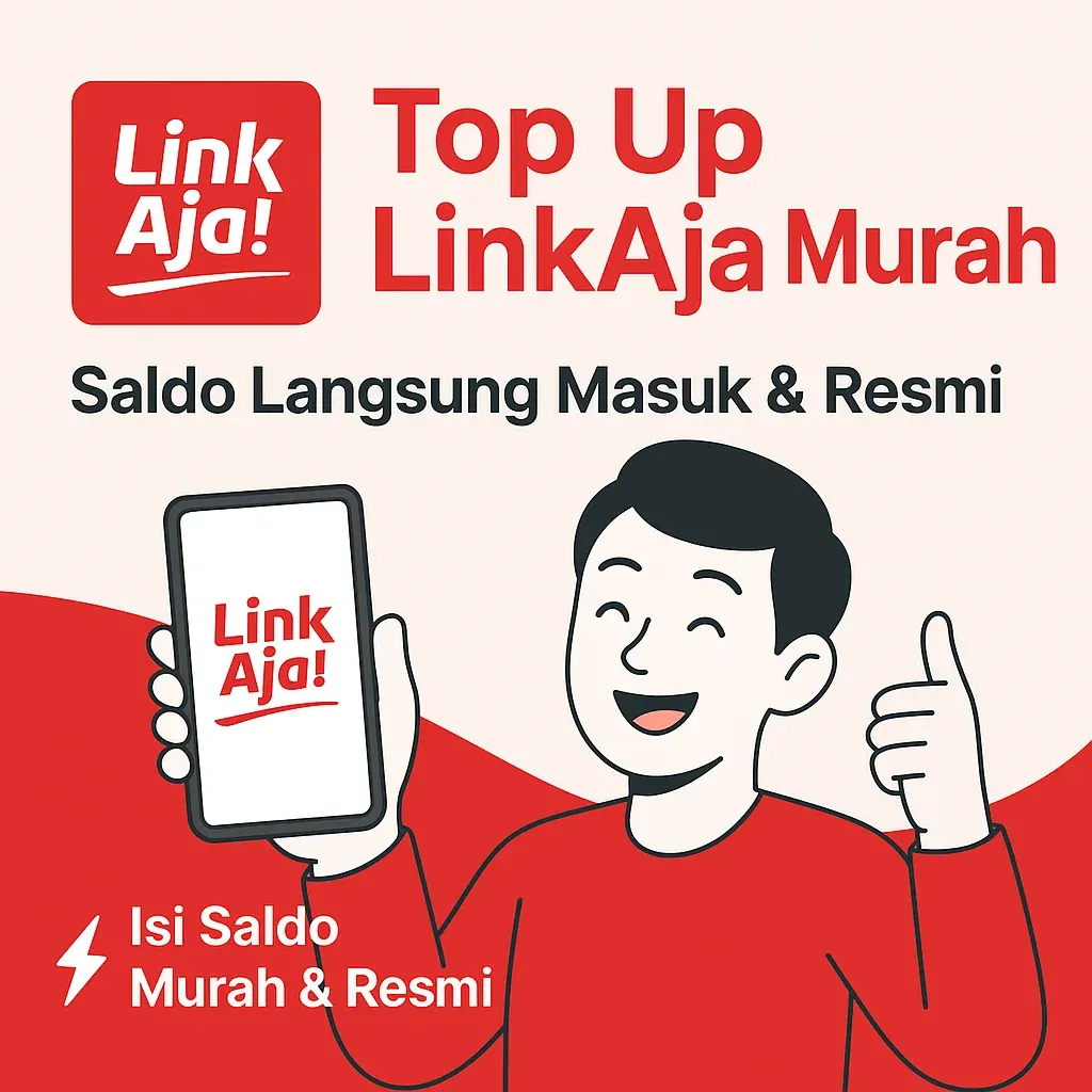 Top Up LinkAja Murah Langsung Masuk