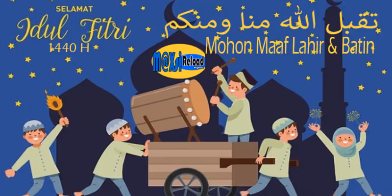 Artinya Minal Aidin Wal Faizin, Taqobbalallahu Minna Waminkum, & Halalbihalal