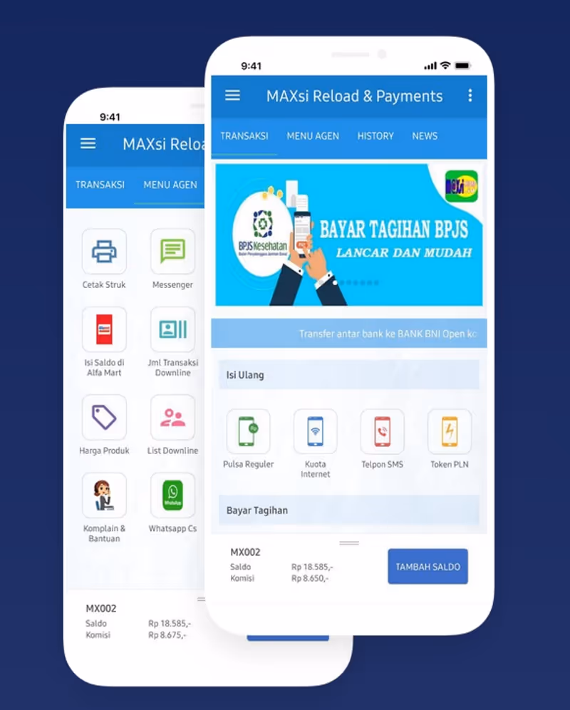 Addon Aplikasi Android Server Pulsa OtomaX
