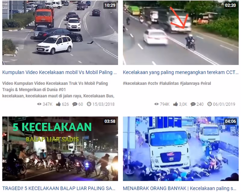 Kumpulan Video Kecelakaan Mobil Terbaru Paling Tragis