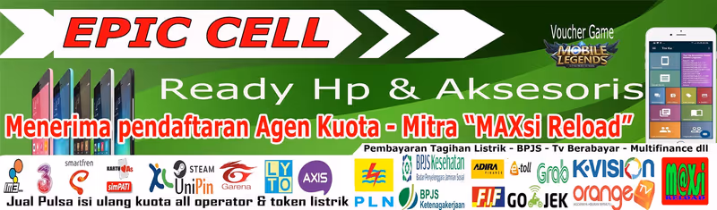 Download Banner Konter Pulsa Terbaru Modern Gratis