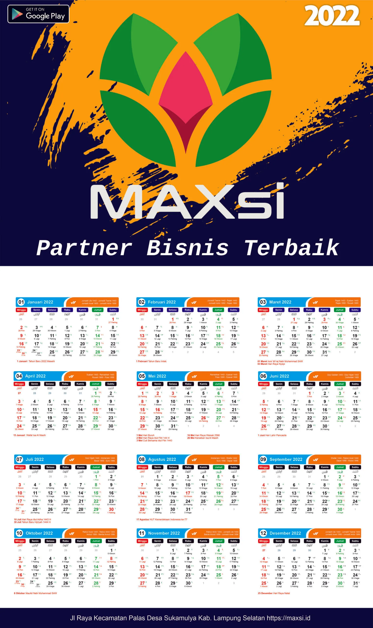 kalender 2022