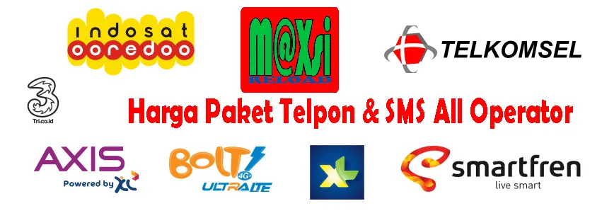 Daftar Harga Paket Telpon &#x26; SMS Termurah