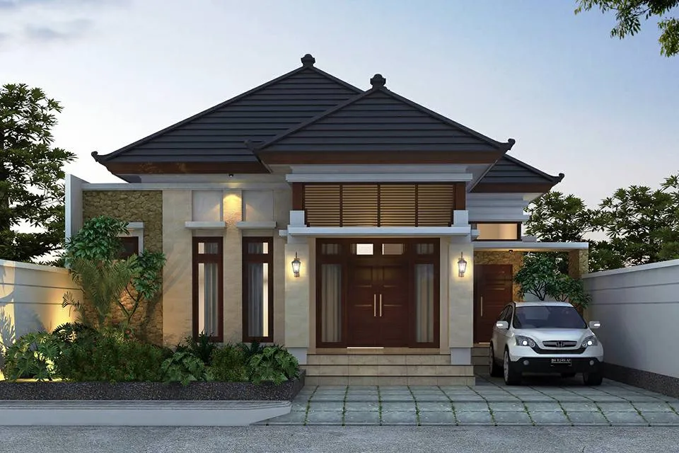 1 lantai mewah