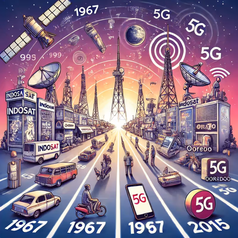 Sejarah Indosat: Menghubungkan Indonesia dengan Inovasi Telekomunikasi