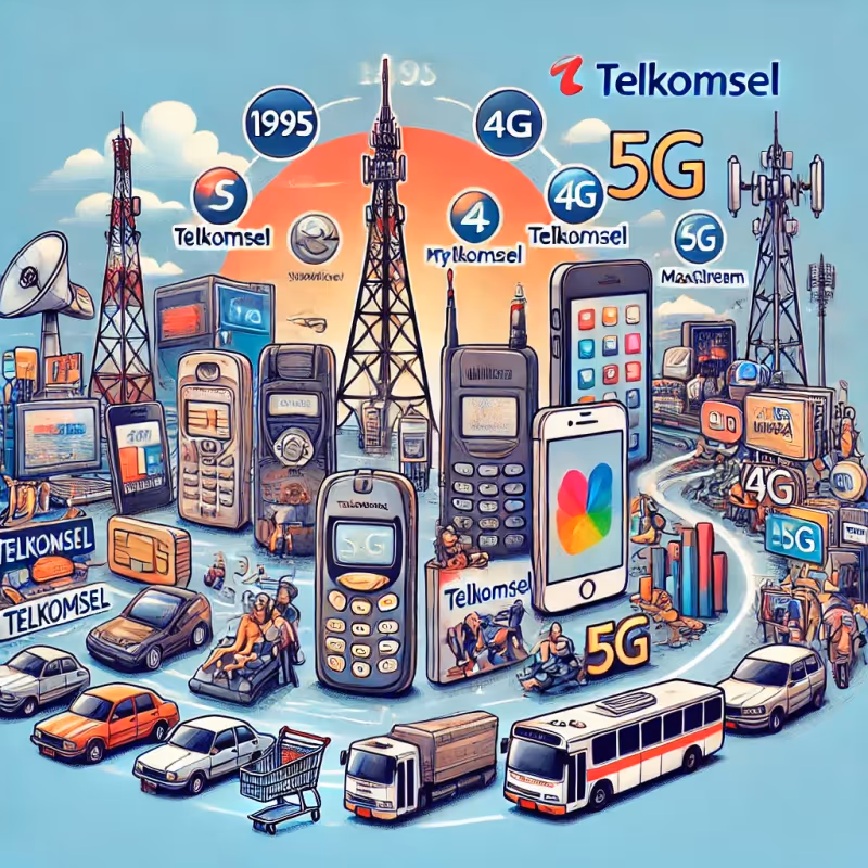 Sejarah Telkomsel: Menghubungkan Indonesia dengan Teknologi Telekomunikasi