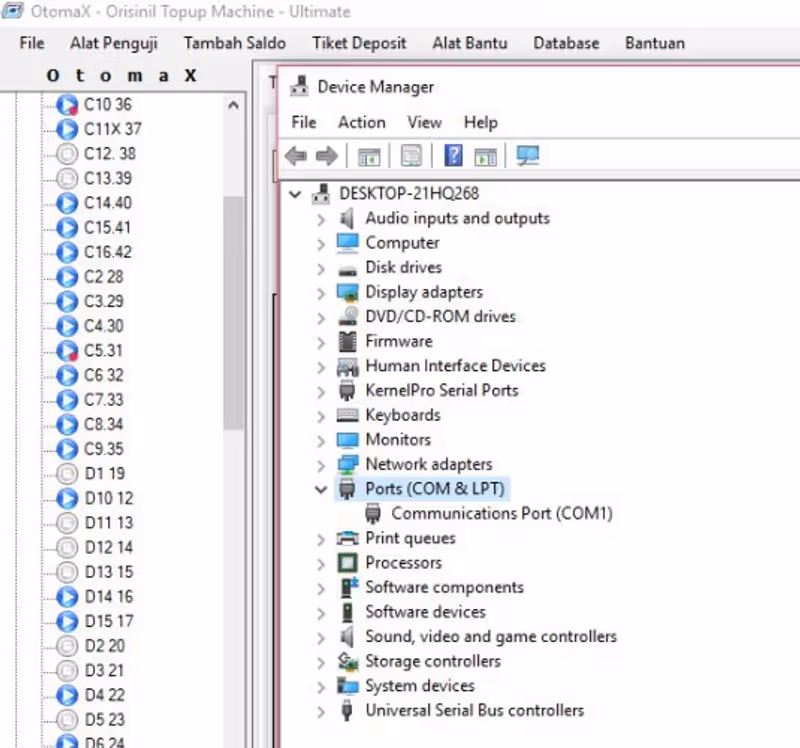 Cara Share Port COM Dial SMS Modem Pool via LAN & Internet
