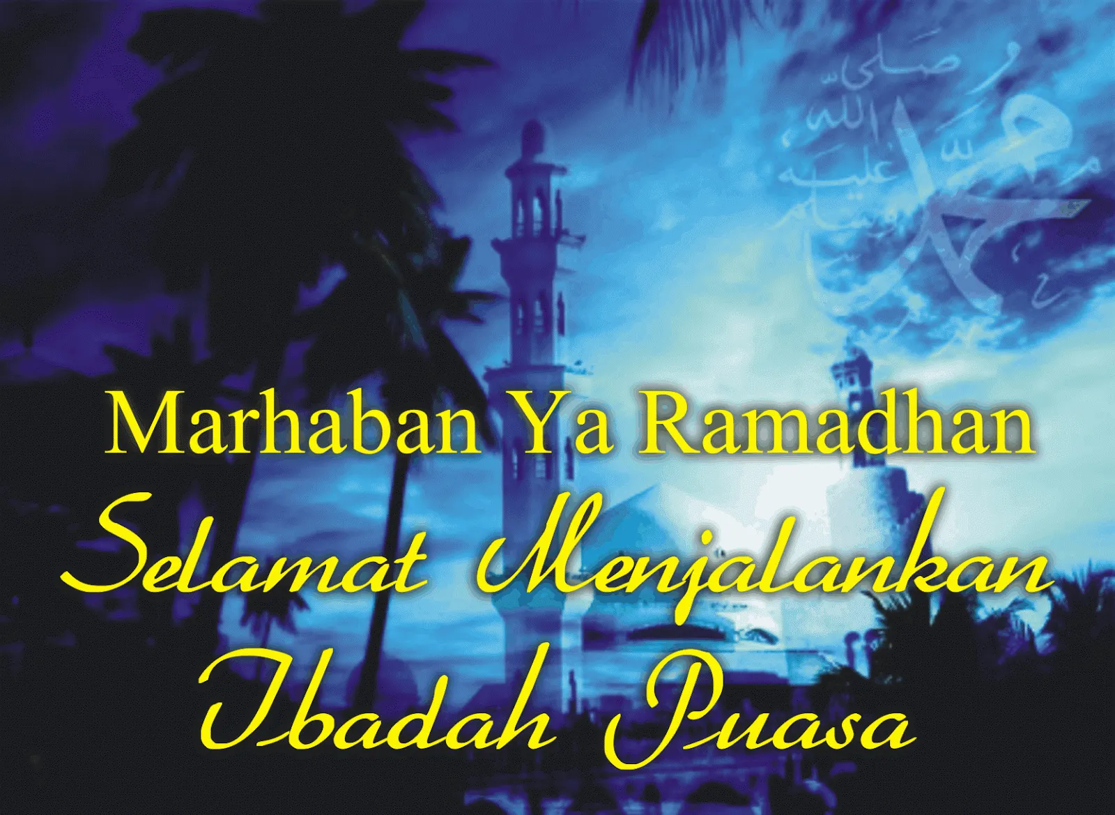 ucapan selamat menunaikan ibadah puasa