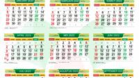 Kalender 2023 lengkap Dengan Hijriyah Dan Jawa